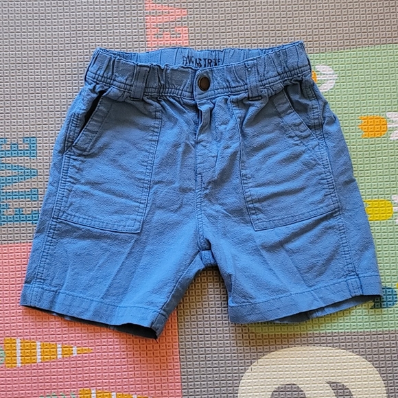 Blue Zara kids shorts sz 3/4T - Picture 1 of 3